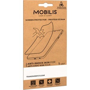 MOBILIS 5H Anti-glare Screen Protector - Transparent, Clear - 1 - For LCD Smartphone - Anti-microbial - Water Resistant, G