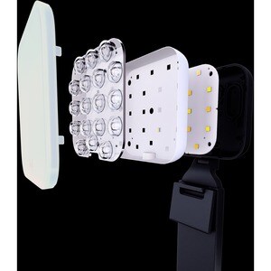 Logitech Litra Glow Premium Streaming Light with TrueSoft - Monitor Mount, Tripod Mount