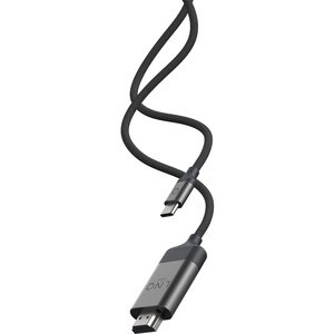 LINQ 2 m HDMI/USB-C AV-Kabel für Audio-/Video-Gerät, Notebook, Bildschirm, MacBook Air, MacBook Pro, iPad, iPad Pro, iPad 