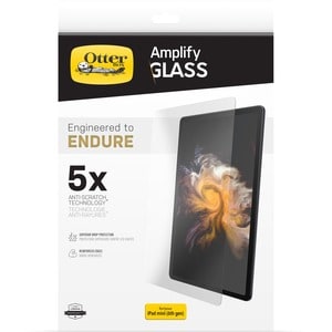 OtterBox iPad mini (6th Gen) Alpha Glass Screen Protector Clear - For LCD iPad mini 6 - Nick Resistant, Fingerprint Resist
