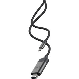 Cable A/V LINQ - 2 m HDMI/USB-C - para Audio/Video de dispositivos, Portátil, Pantalla, MacBook Air, MacBook Pro, iPad, iP