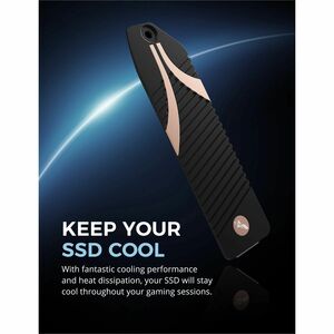 Sabrent M.2 NVMe Heatsink for the PS5 Console - Aluminum, Metal - Gaming Console
