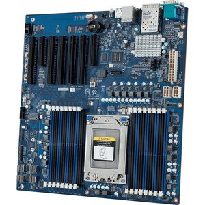 Gigabyte MZ31-AR0 Server Motherboard - AMD Chipset - Socket SP3 - Extended ATX - 64 GB DDR4 SDRAM Maximum RAM - RDIMM, LRD