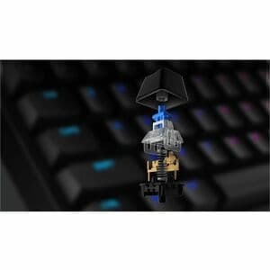 Logitech G PRO Gaming Keyboard - Cable Connectivity - USB Interface - RGB LED - Spanish - QWERTY Layout - Black - Mechanic