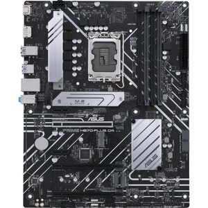 Asus Prime H670-PLUS D4 Desktop Motherboard - Intel H670 Chipset - Socket LGA-1700 - Intel Optane Memory Ready - ATX - Pen