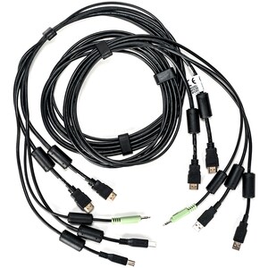 Vertiv AVOCENT 1.83 m Cabo KVM - Cable for Teclado/Rato, Coluna, Interruptor KVM, Dispositivo de áudio - Primeira extremid