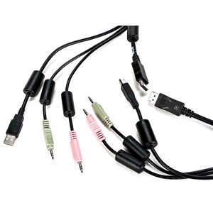 Vertiv AVOCENT 1.83 m Cabo KVM - Cable for Teclado/Rato, Interruptor KVM, Dispositivo áudio/vídeo - Primeira extremidade: 