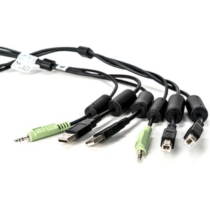 Vertiv AVOCENT 3.05 m Cabo KVM - Cable for Comutador, Teclado, Rato, Dispositivo de áudio