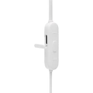 JBL TUNE 125BT Wireless Earbud Stereo Earset - White - Binaural - In-ear - Bluetooth - 16 Ohm - 20 Hz to 20 kHz