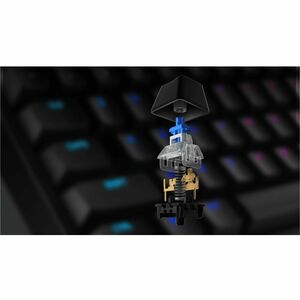 Logitech G PRO Gaming Keyboard - Cable Connectivity - USB Interface - RGB LED - Spanish - QWERTY Layout - Black - Mechanic