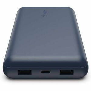 Belkin BOOST?CHARGE Power Bank - Blue - For Smartphone, Tablet PC - 20000 mAh - 3 x USB - Blue