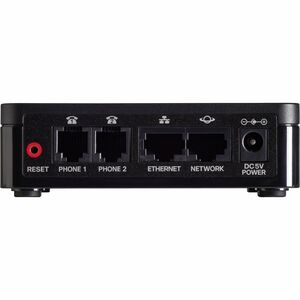Cisco 2-Port Analog Telephone Adapter with Router For Multiplatform - Refurbished - 2 x RJ-45 - 2 x FXS - Fast Ethernet - 
