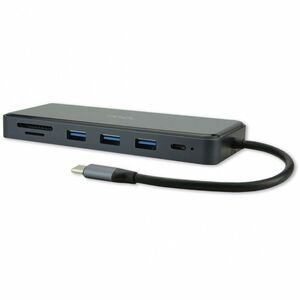 Station d'accueil MCL USB 3.1 (Gen 1) Type C pour Notebook - Capacité de chargement - Lecteur de carte mémoire - SD, micro