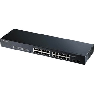 ZYXEL GS1900 GS1900-24 24 Ports Manageable Ethernet Switch - Gigabit Ethernet - 10/100/1000Base-T, 1000Base-X - 2 Layer Su