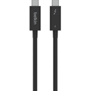 Belkin Connect 2 m Thunderbolt 4 Datentransferkabel - 1 Stück - Cable for Smartphone, Tablet, Festplatte, Notebook, Dockin