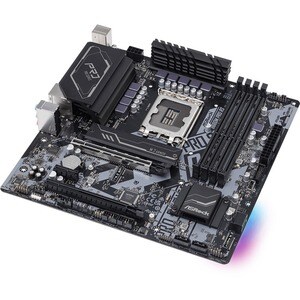ASRock B660M Pro RS Gaming Desktop Motherboard - Intel B660 Chipset - Socket LGA-1700 - Intel Optane Memory Ready - Micro 