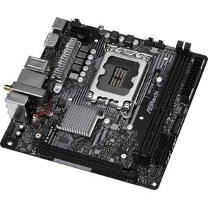 ASRock H610M-ITX/ac Desktop Motherboard - Intel H610 Chipset - Socket LGA-1700 - Mini ITX - Pentium Gold, Celeron, Core i5