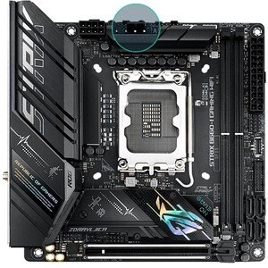 Asus ROG Strix B660-I GAMING WIFI Gaming Desktop Motherboard - Intel B660 Chipset - Socket LGA-1700 - Intel Optane Memory 