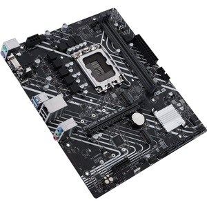 Asus Prime H610M-E D4 Desktop Motherboard - Intel H610 Chipset - Socket LGA-1700 - Pentium Gold, Celeron, Core i5, Core i9