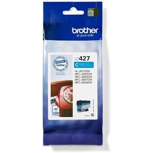Brother LC427C Tintenstrahl Tintenpatrone - Cyan - Originaler Pack