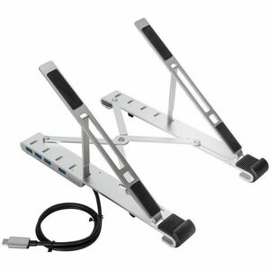 Targus AWU100205GL Height Adjustable Notebook Stand - 10" (25.40 cm) to 15.60" (39.62 cm) Screen Support - 26 cm (10.24") 
