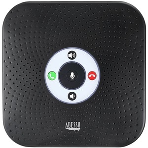 Adesso 360° Conference Call Bluetooth/Wired Speaker with Microphone and USB 3.0 Hubs - USB - Microphone - Battery