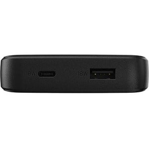 OtterBox Power Bank - Black - For Qi-enabled Device - 10000 mAh - 3 A - 5 V DC, 9 V DC, 12 V DC Output - 5 V, 9 V, 12 V In