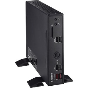 Shuttle XPC slim DS20U5 Barebone System - Slim PC - Socket BGA-1528 - 1 x Processor Support - Core i5 10th Gen i5-10210U 1