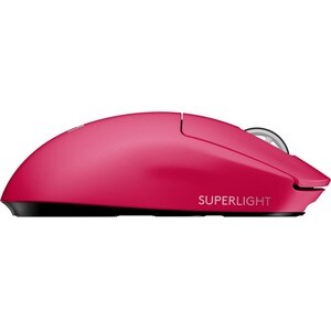 Logitech G PRO X SUPERLIGHT Gaming Mouse - USB - Optical - 5 Button(s) - Pink - Cable/Wireless - 25600 dpi