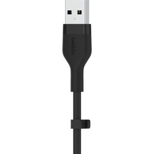 BELKIN BOOSTCHARGE USB-A TO USB-C SILICONE CABLE 1M BLACK