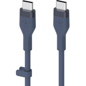 BELKIN BOOSTCHARGE USB-C TO C 2.0 SILICONE CABLE 2M BLUE