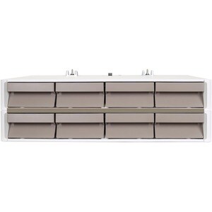 Ergotron CareFit Carrinho para produtos médicos - Compatível com TAA - 8 Drawer - 17,01 kg Capacidade - 4 Casters - 127 mm