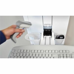 Ergotron StyleView 60-609-216 para Visualização em ecrã plano, Teclado, Monitor - Branco - 61 cm (24") Suporte de ecrã - 1