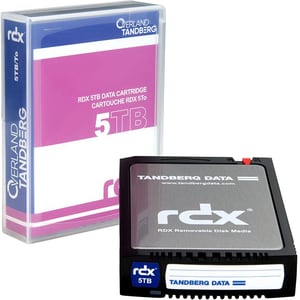 Overland-Tandberg 8862-RDX 5 TB Hard Drive Cartridge - External - SATA (SATA/600) - USB 3.0