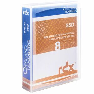 Overland-Tandberg RDX 8 TB Rugged Solid State Drive - Desktop PC, MAC Device Supported - 256-bit Encryption Standard