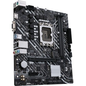 Asus Prime H610M-K D4 Desktop Motherboard - Intel H610 Chipset - Socket LGA-1700 - Micro ATX - Pentium Gold, Celeron, Core