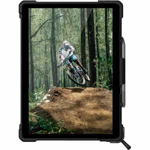 Urban Armor Gear Plasma Carrying Case for 33 cm (13") Microsoft Surface Pro 8 Tablet, Stylus - Ice - Impact Resistant Corn