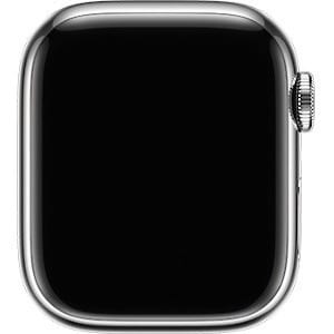 Watch Series 7 GPS + Cellular - 41mm Silver Stainless Steel Case with Silver Milanese Loop