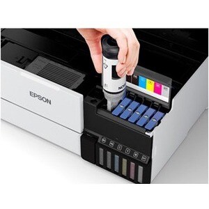 Epson ET-8500 Wireless EcoTank Inkjet Multifunction Printer - Colour - Copier/Printer/Scanner - 5760 x 1440 dpi Print - Au