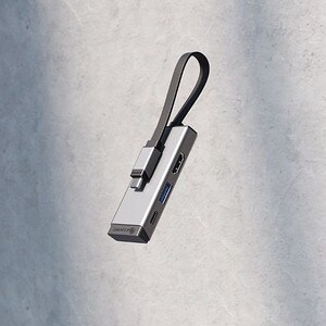 Alogic A/V Adapter - 1 - 1 x USB 3.2 (Gen 1) Type C - Male - 1 x HDMI 2.0 Digital Audio/Video - Female, 1 x USB 3.2 (Gen 1