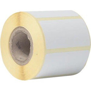 Brother Multipurpose Label - Rectangle - Direct Thermal - White - 500 / Roll
