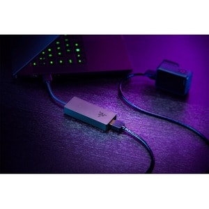 Razer USB Capture Card with Camera Connection for Full 4K Streaming - Functions: Video Capturing, Video Streaming - USB 3.