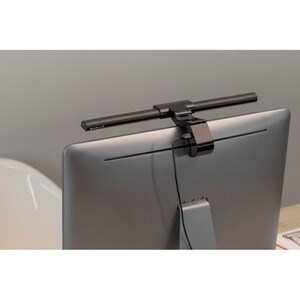 Digitus LED Monitor Light with Clamp Mount. Brand compatibility: Universal, Material: ABS, Aluminium, Product colour: Black