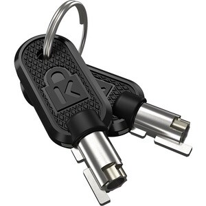 Kensington K68134WW Cable Lock For Notebook - 1.80 m - Keyed Lock - Black, Silver - Carbon Steel - For Notebook