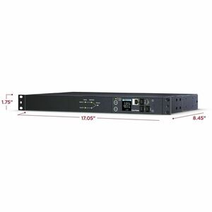 CyberPower PDU44005 Modular PDU - Switched - IEC 60320 C20 - 8 x IEC 60320 C13, 2 x IEC 60320 C19 - 20 A - 230 V AC Input 