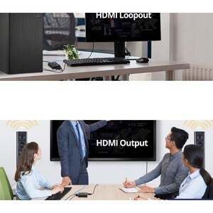 SIIG 1080p HDMI USB KVM Over Cat6 Extender - 70m - Extends and transmits HDMI 1080p@60Hz video/audio and USB 2.0 signals u