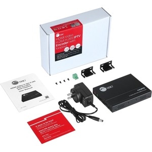 SIIG 1080p HDMI Video H.264 H.265 IPTV Encoder with Loopout - Supports RTSP / HLS / RTMP (S) / RTP / UDP Protocols - Suppo