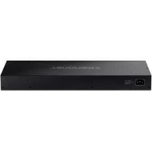 TRENDnet 26-Port Gigabit PoE+ Switch, 24 x 30W PoE+ Ports, 2 Gigabit SFP Slots, 380W PoE Budget, 52Gbps Switching Capacity