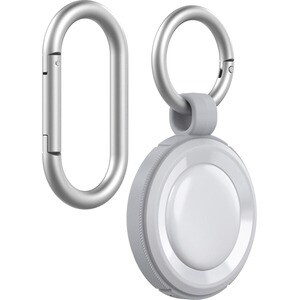 OtterBox Rugged AirTag Asset Tracking Tag Loop - 51.1 mm x 40.9 mm x 9.9 mm x - Polycarbonate - White