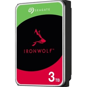 Seagate IronWolf ST3000VN006 3 TB Hard Drive - 3.5" Internal - SATA (SATA/600) - Conventional Magnetic Recording (CMR) Met